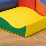 7 Pcs Kids Soft Foam Puzzle Play Blocks Set Learning Toy | Red