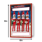 Personalise Christmas Card With Sticker Sheet Official Product