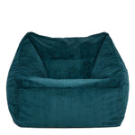 Morgan Cord Armchair Bean Bag | Teal