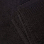100% Combed Egyptian Cotton 700 Gsm Towels | Bath Towel | Black