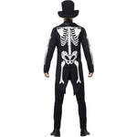 Day Of The Dead Senor Skeleton Costume | XL