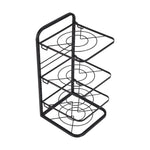 Kitchen Pot Pan Organizer Rack Adjustable Cookware Holder Stand