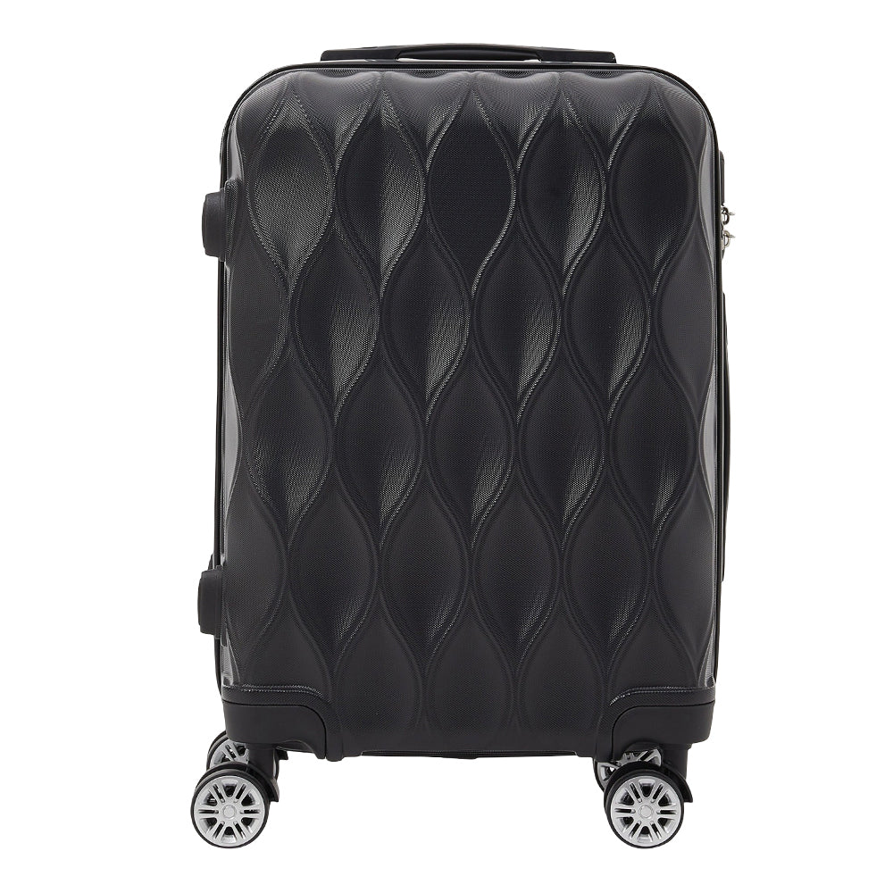 20 Inch Hard Shell Travel Suitcase | Black