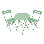 3-piece Outdoor Folding Bistro Set | Green