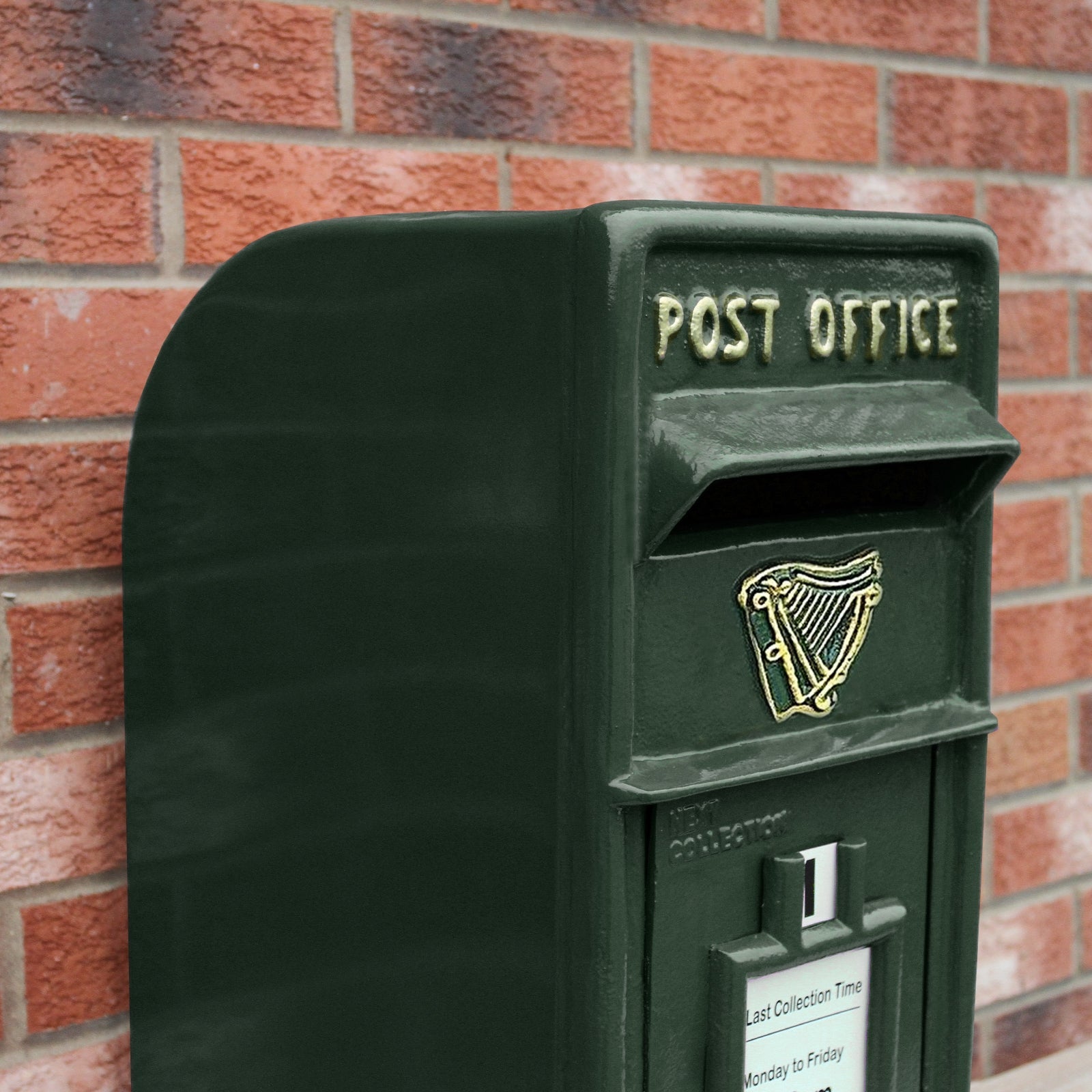 Post Box With Stand | Green