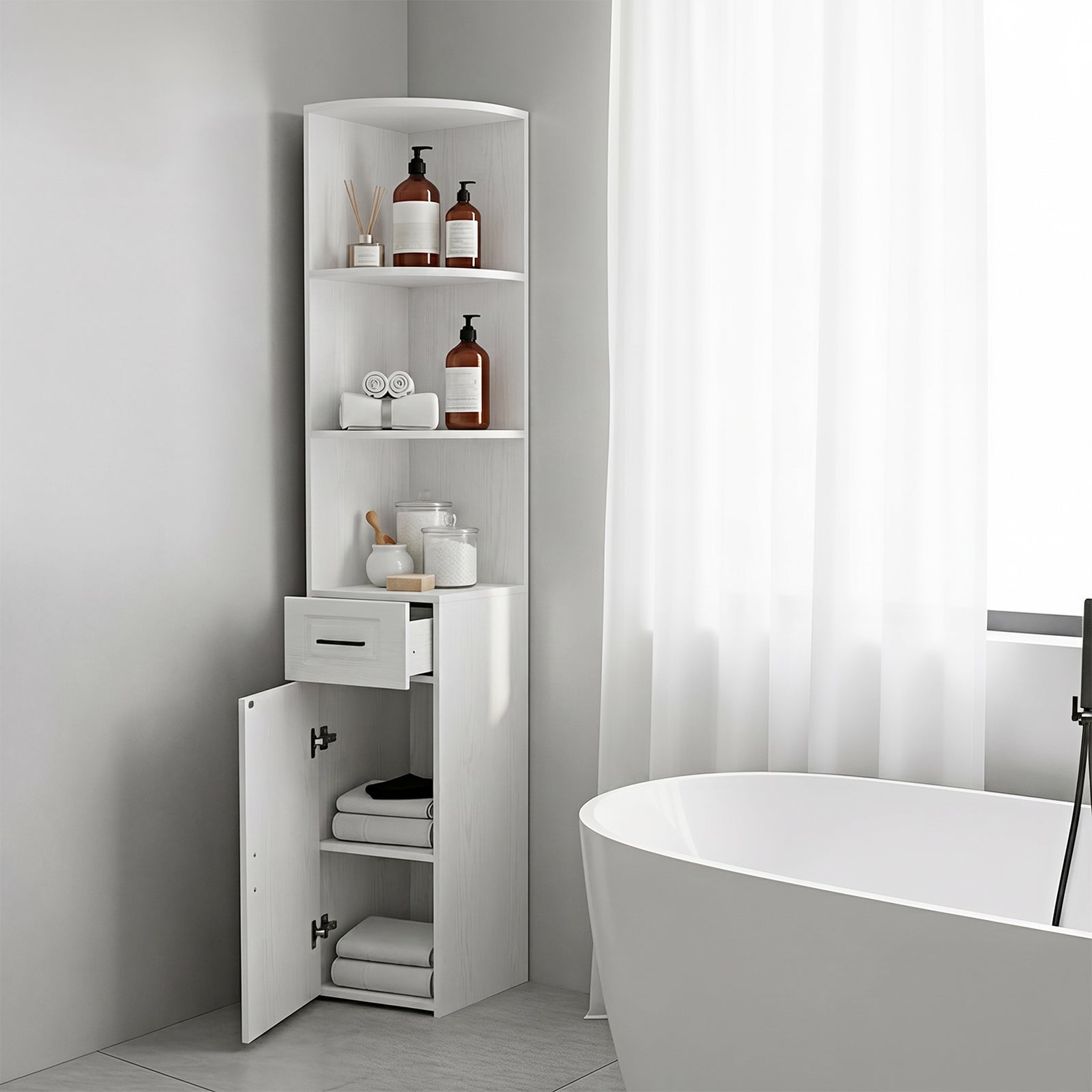 Breeins Freestanding Sideboard Storage Cabinet