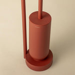Toilet Brush With Toilet Roll Holder, Terracotta, Geyser Collection | Terracotta