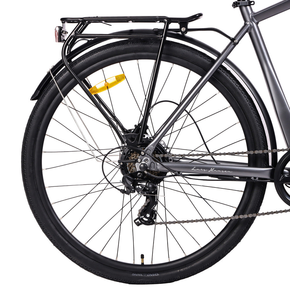 Aarhus 2024 Electric Bike With 250w High Performance Motor | Graphite Grey | Gray