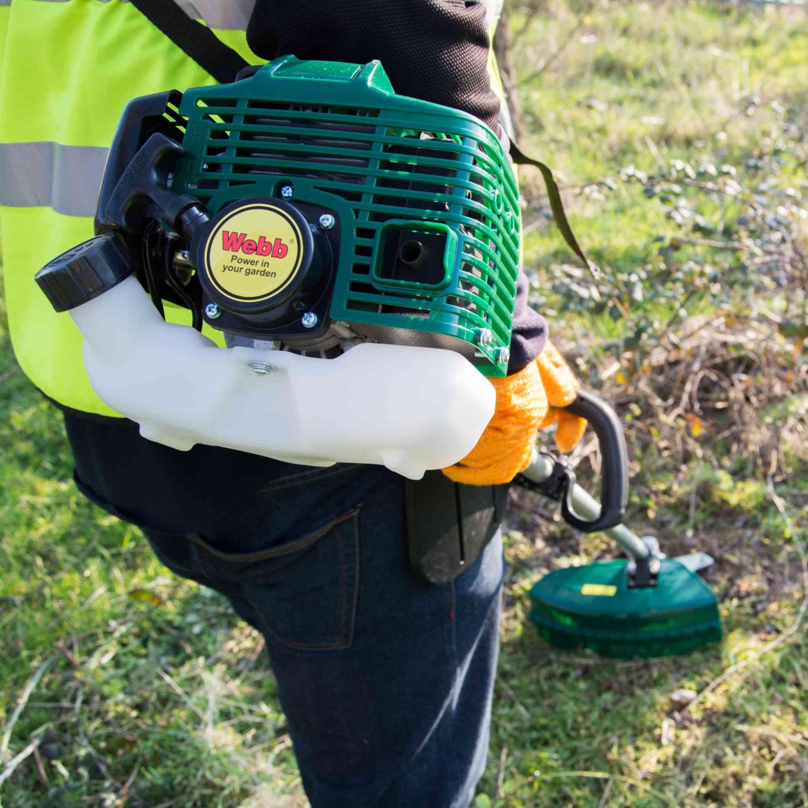 26cc Straight-shaft Loop-handled Petrol Brushcutter 25cm