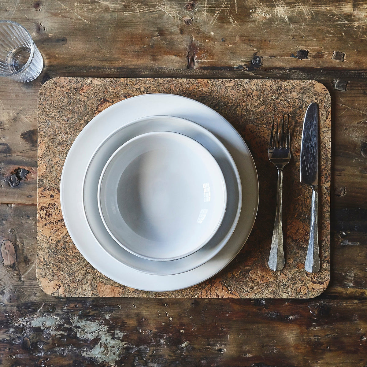 Nordic Stoneware Dinner Set | 16 Piece | White
