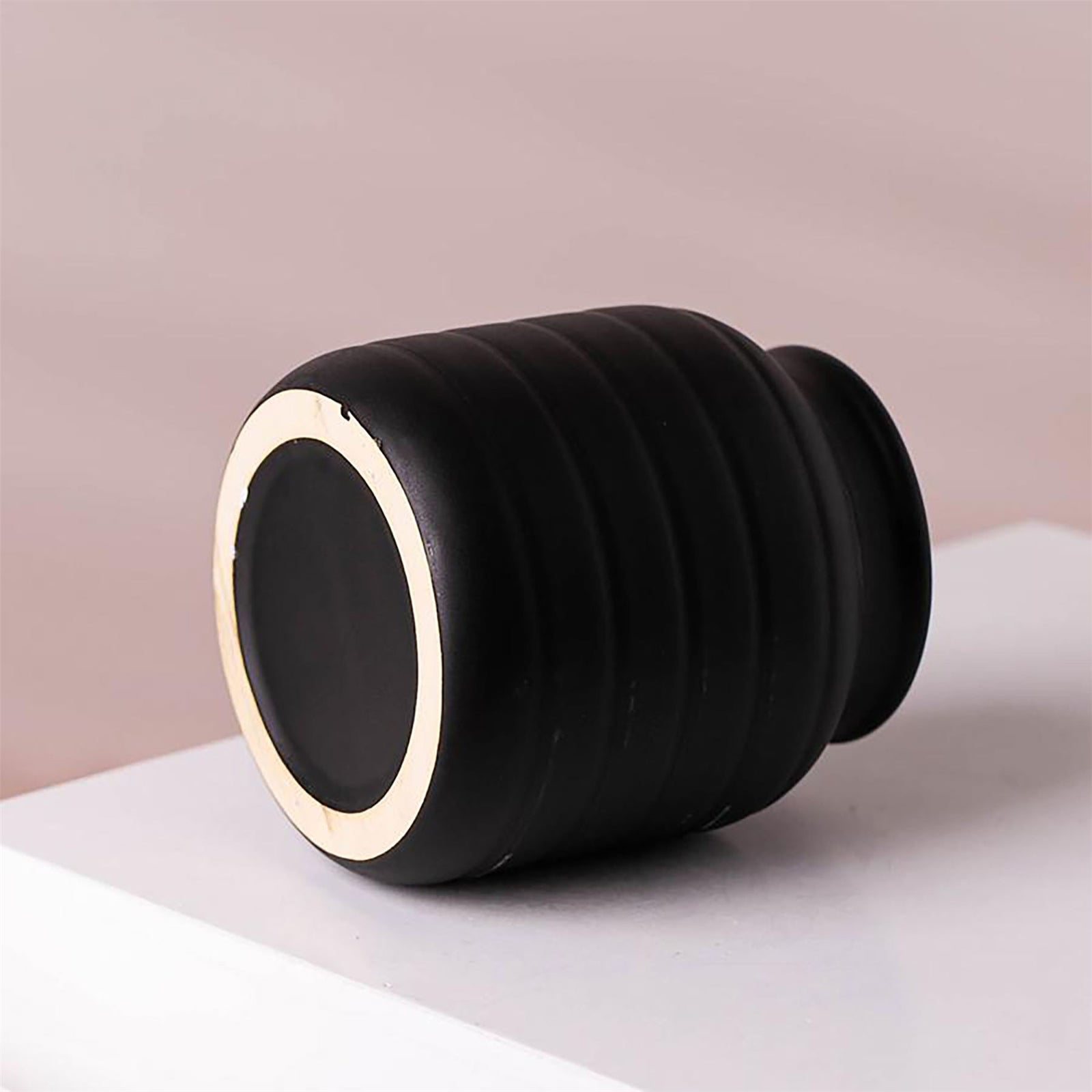 Black Vase Planter 13 X 13 X 14cm