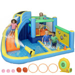 AIYAPLAY 8 In 1 Bouncy Castle For Kids, Inflatable Bounce House With Slide