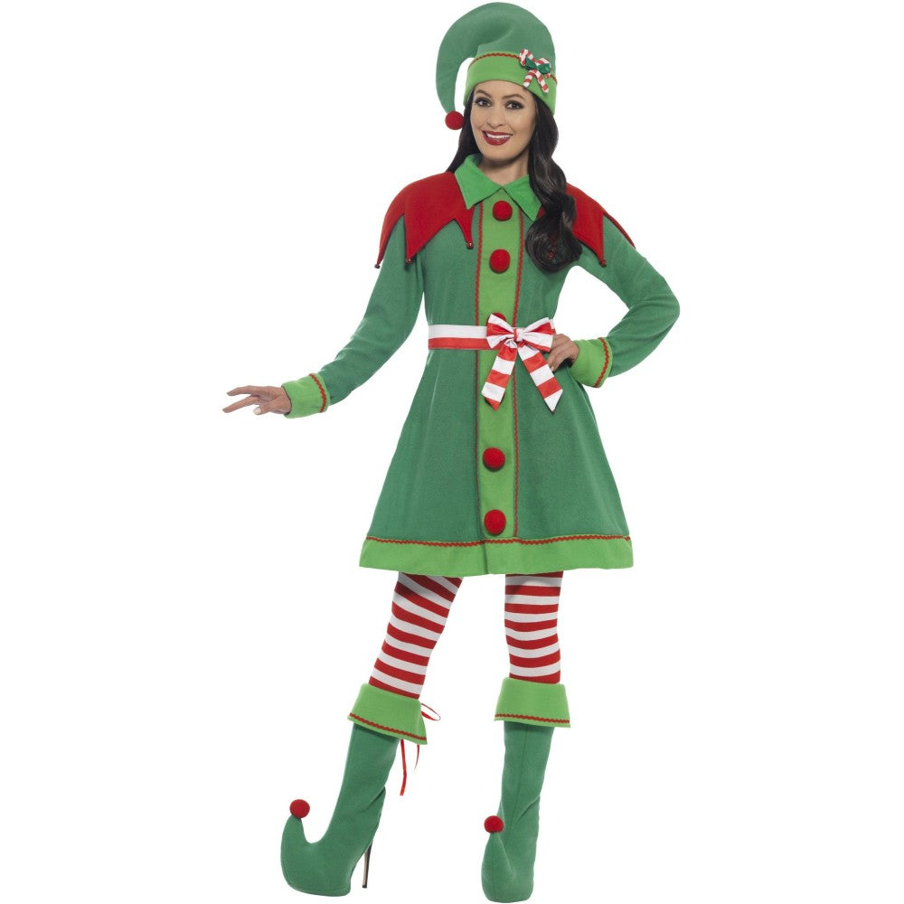 Deluxe Miss Elf Costume | Medium