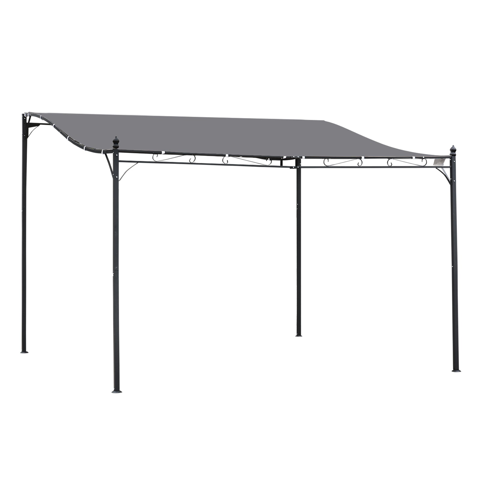 Gazebo Backyard Pool Garden Pergola Canopy Sun Shade Top | Large