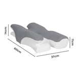 Lavio Ergonomic Horn Pillow For Neck Shoulder Pain Relief Side Sleeper Support