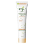 Triple Protect Face Moisturiser Spf30 40ml, 3pk | Set of 3 | White