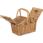 Wicker Light Steamed Swing Handle Hamper Picnic Basket