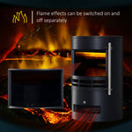 Fireplace Electric Heater Stove With Thermostat Control