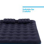 Air Bed With Pillows & Hand Pump