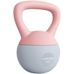 Kettlebell W/ Soft Body, Non-slip Handle | 6kg | Pink