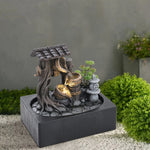 Tabletop Fountain Relaxation Water Feature For Home Office Decor