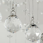 Crystal Ceiling Light Chandelier Spiral Rain Drop Pendant