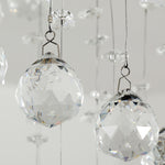 Crystal Ceiling Light Chandelier Spiral Rain Drop Pendant