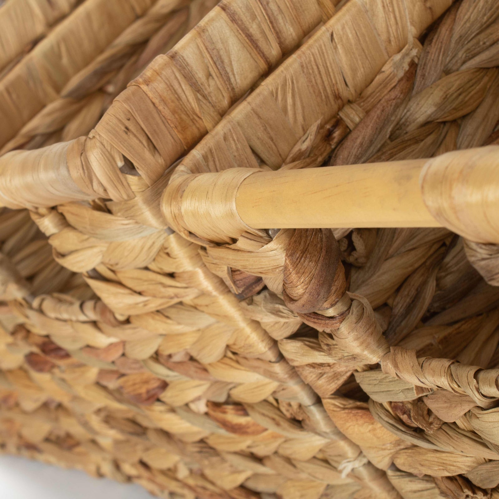 Nordic Water Hyacinth Storage Basket | Set-of-3 | Brown