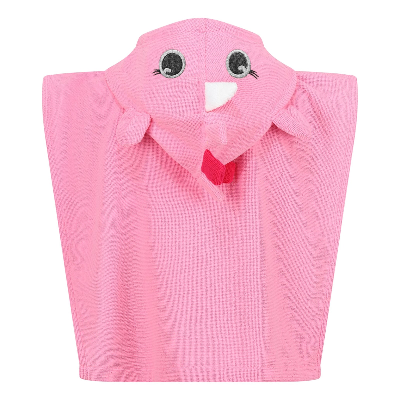 Childrens/kids Luna The Unicorn Hooded Towel | 1-3 Years | Pink