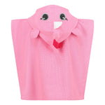 Childrens/kids Luna The Unicorn Hooded Towel | 4-6 Years | Pink