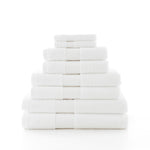 Bliss Pima Supersoft Ultra Absorbent Cotton Towels | Bath Towel | White