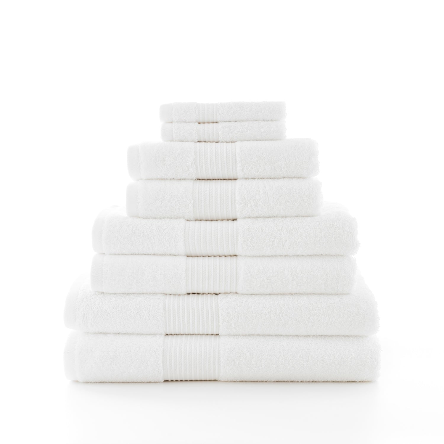 Bliss Pima Supersoft Ultra Absorbent Cotton Towels | Bath Towel | White