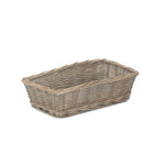 Antique Wash Tapered Serving Tray | Small | Brown