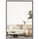 70x50cm Wall Bathroom Mirror For Home Decor, Vanity Mirror | Grey