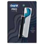 Pro Series 3 Electric Rechargeable Toothbrush With Travel Case, Black