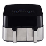 6.5l+3.5l Touch Screen Dual Basket Air Fryer Low-fat Cooking, And Adjustable Temperature For Effortless Meal Prep | Multi Colour