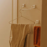 Towel Rail, 25cm, Self-adhesive, Chrome, Asymmetrical, Stick Collection