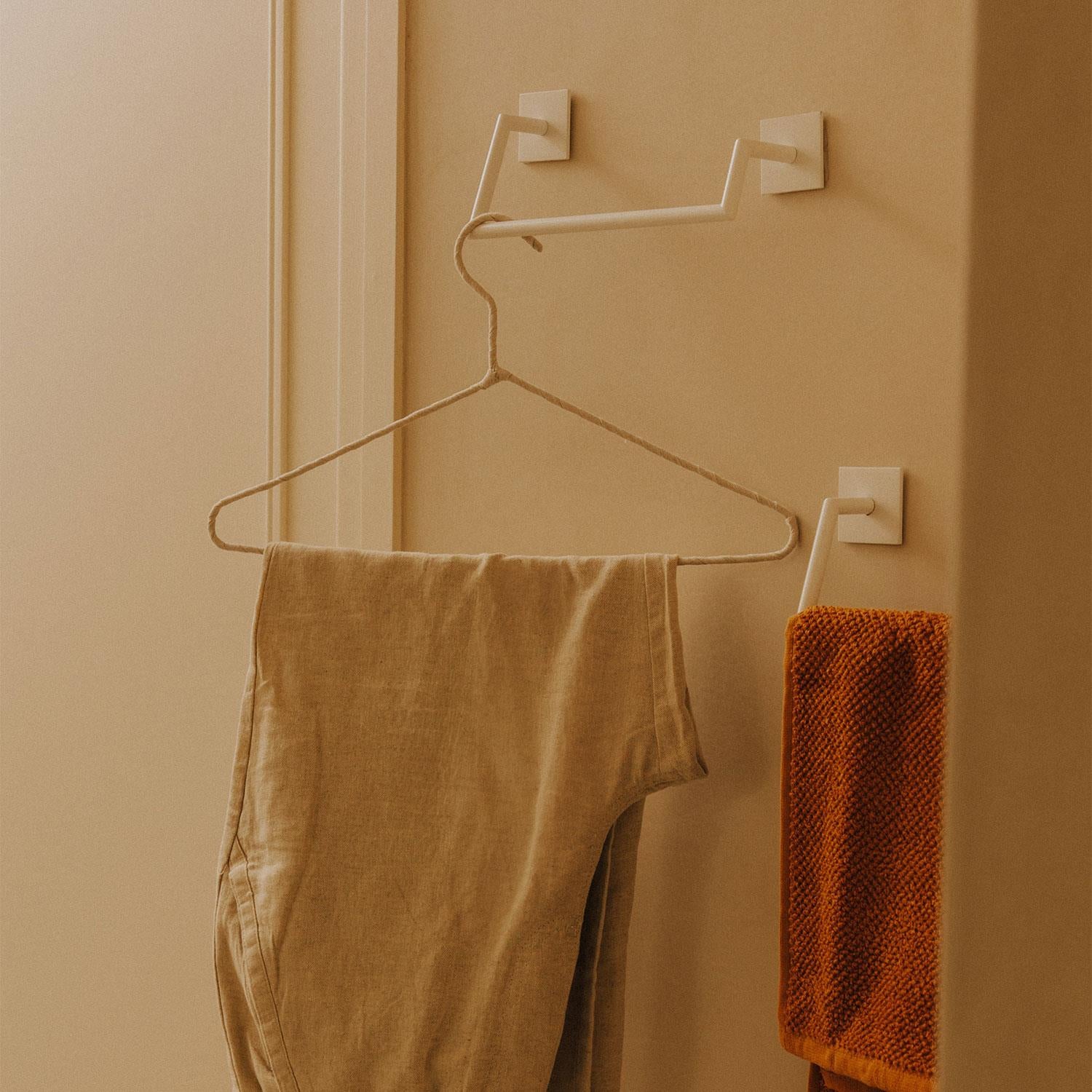 Towel Rail, 25cm, Self-adhesive, Chrome, Asymmetrical, Stick Collection