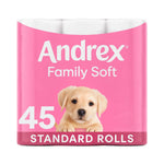 Rolls X45 Gentle Clean Fragrance-free 2 Ply Toilet Paper