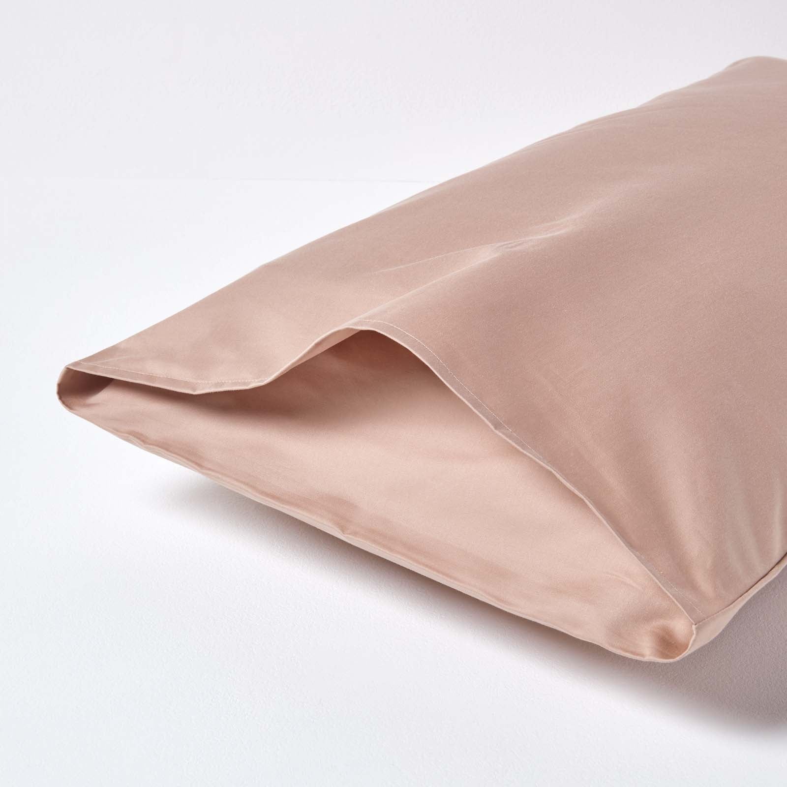 Egyptian Cotton Housewife Pillowcase 1000 Tc | 48 x 74cm | Moonlight Beige