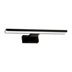 Shine Black Led 7w Wall Lamp Stylish Matt Black Light With Ip44 Rating Perfect For Mounting Above A Bathroom Mirror