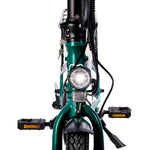 Virum 2024 Electric Folding Bike Lightweight E-bike | British Racing Green | Green
