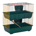 Small Animal Cage Habitat W/ Accessories 2-story Large Pet Play House