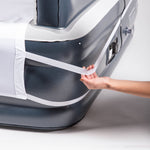 Specially Designed Fitted Sheet | Double Fitted | White