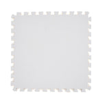 12pcs Interlocking Foam Play Mats For Kids – Soft, 30cm X 30cm Puzzle Floor Tiles | Light Brown