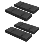 Parasol Weights Sets, Parasol Base Weights Bags | Set of 2 | Black