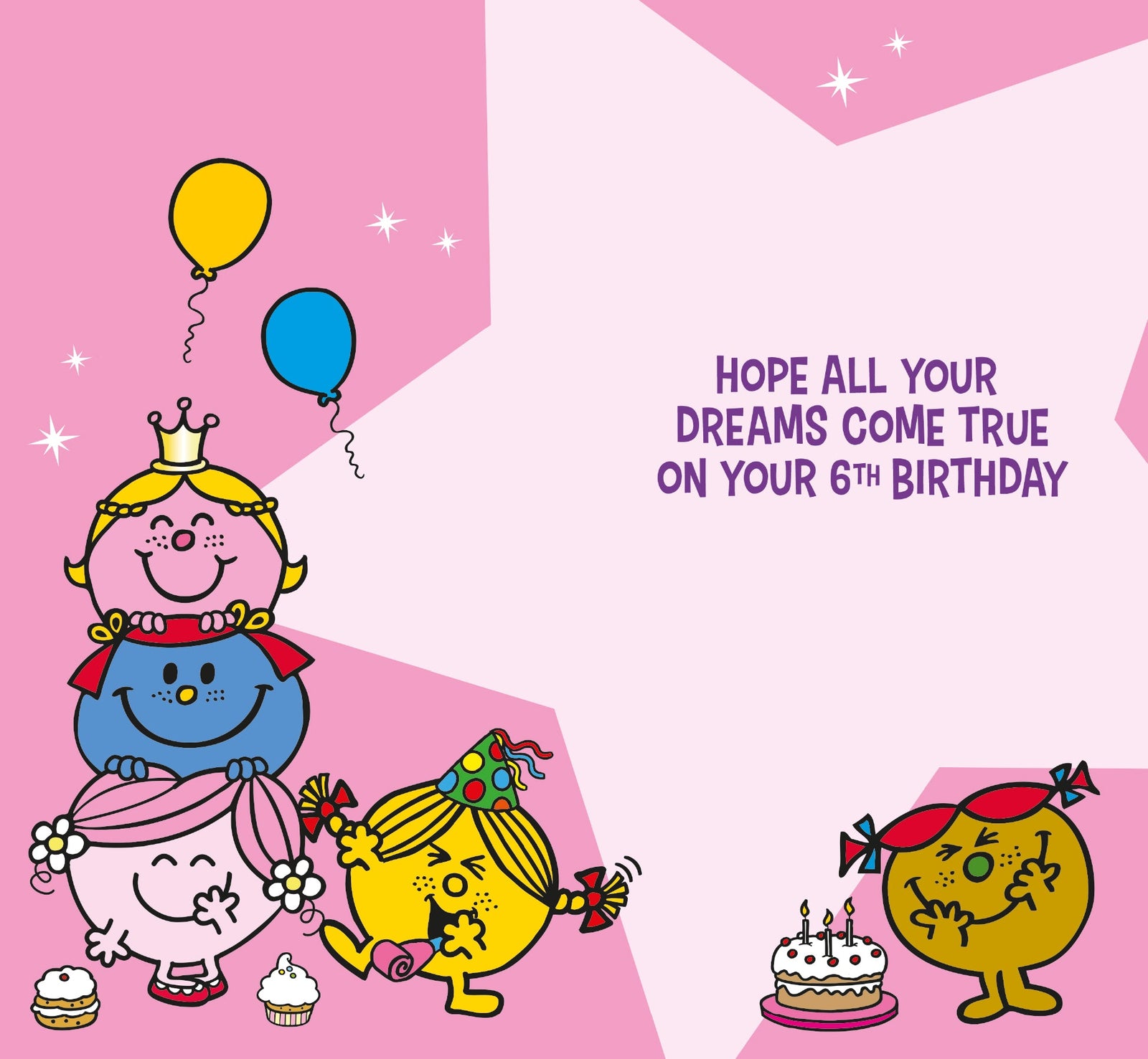 Age 6 Birthday Card Official Product