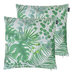 Tropical Indoor Outdoor Cushion Set Of 2 Water Resistant Cushions