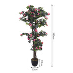180cm Artificial Bougainvillea Decorative Plant In Planter