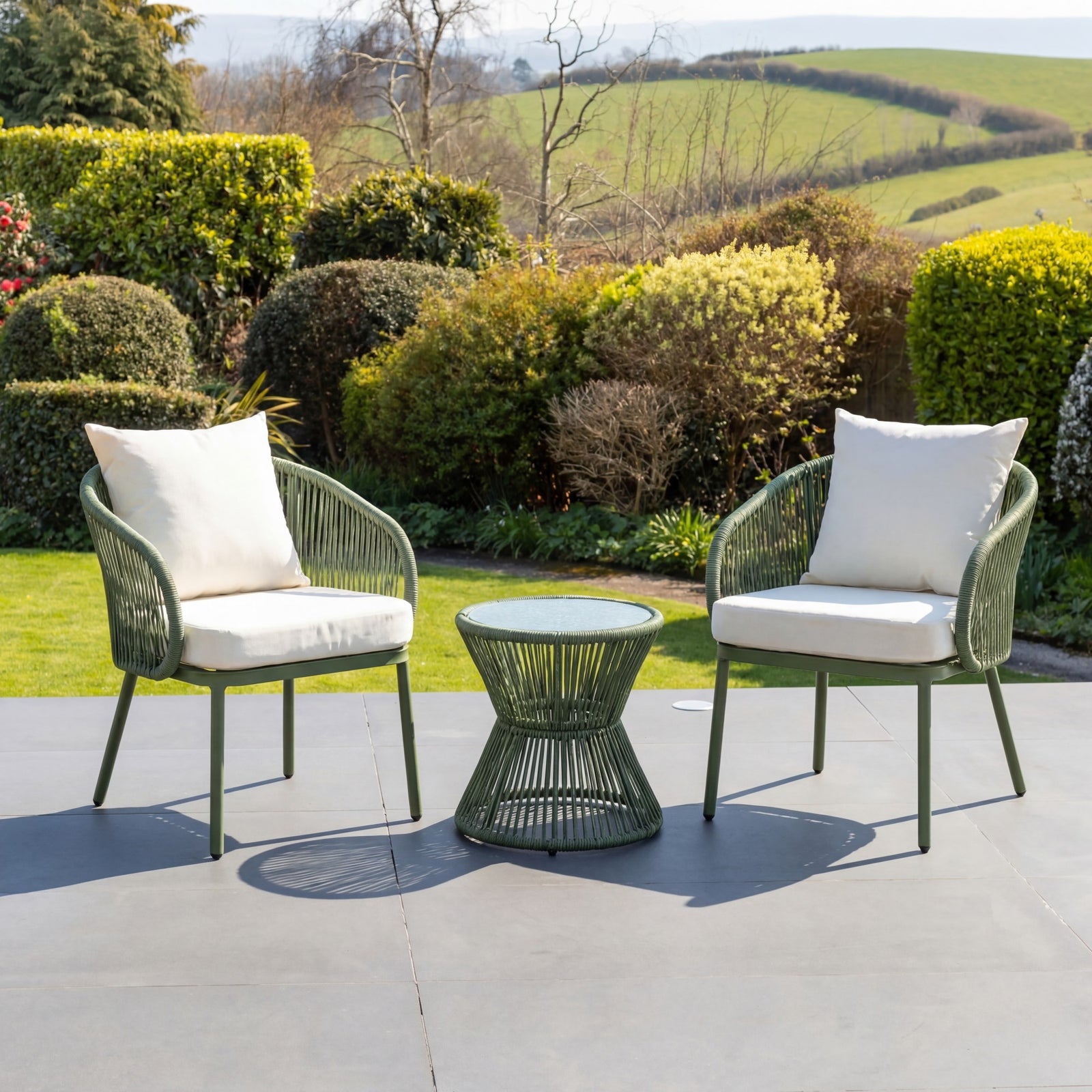 Florent Patio Bistro Set | Green